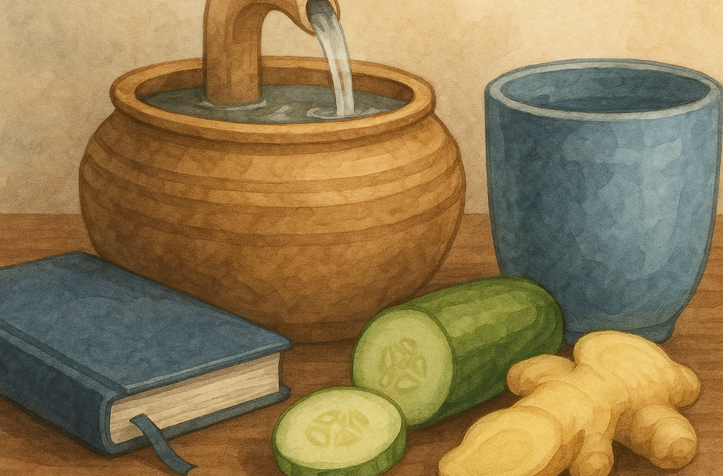 Les éléments Eau et Métal : introspection et clarté dans ton quotidien