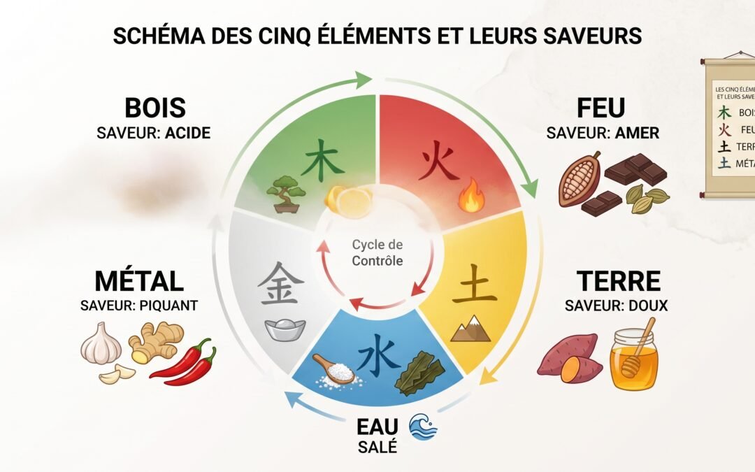 Diététique chinoise 5 éléments : Guide simple pour la digestion
