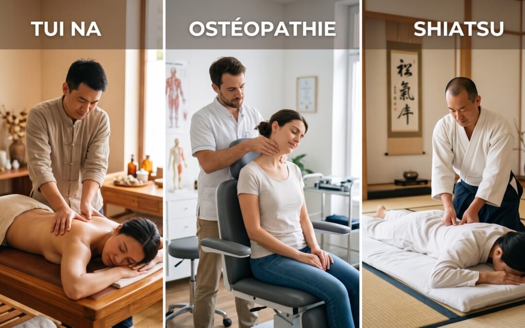 Douleurs et tensions : Ostéopathie, Shiatsu ou Tui Na, quelle approche privilégier ?
